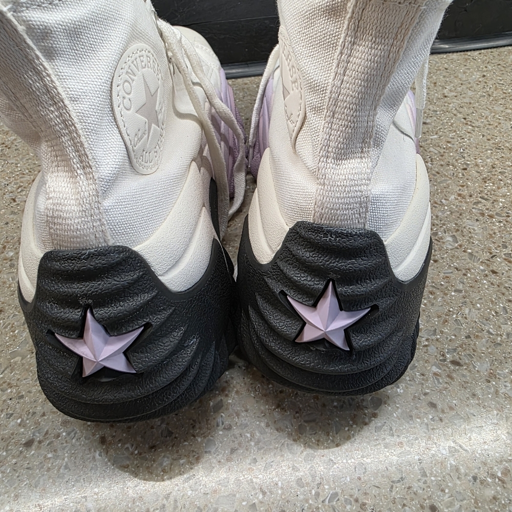 Converse Run Star Motion Platform Sneakers, Wmn 8.5, Mn 7 - Picture 5 of 8